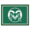 Colorado State University 8ft. x 10 ft. Plush Area Rug