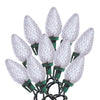 Celebrations Blue LED C9 Cool White 25 ct String Christmas Lights 16 ft.