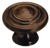 Amerock Round Cabinet Knob 1-5/16 in. D 1 in. Oil Rubbed Bronze 1 pk