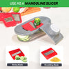 Chopzilla Gray Plastic/Stainless Steel Food Chopper