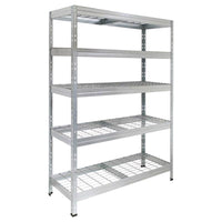Ar Shelving Wire Heavy Duty 71 in. H X 47 in. W X 20 in. D Metal Shelving Unit