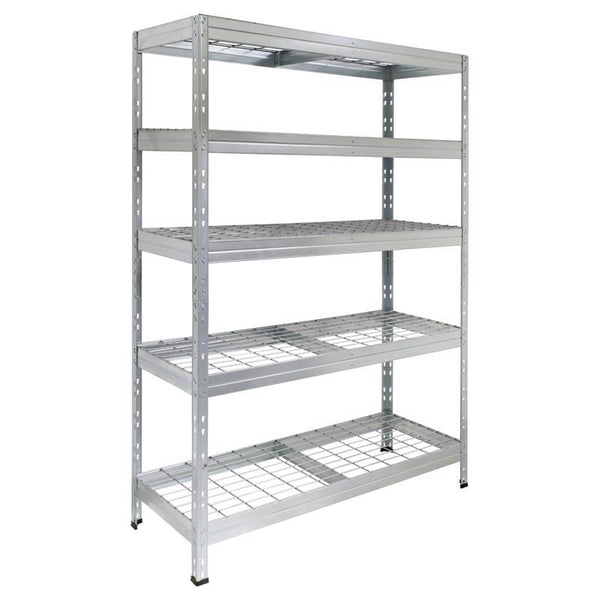 Ar Shelving Wire Heavy Duty 71 in. H X 47 in. W X 20 in. D Metal Shelving Unit