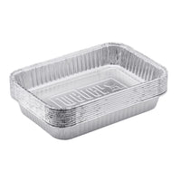 Weber Small Drip Pans 10-Pack  Disposable Grease Trays for Q  Spirit  Genesis & Pulse Grills  Easy Cleanup