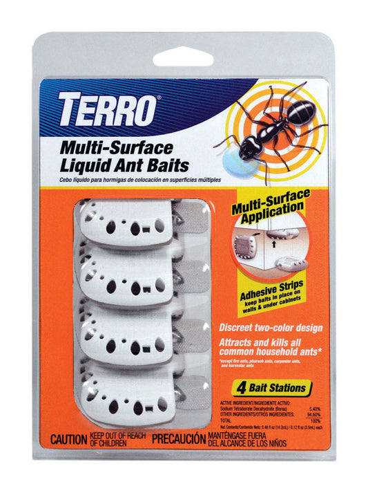 TERRO Ant Bait Station 4 pk (Pack of 5)
