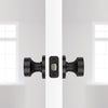 Kwikset Signature Series Pismo Matte Black Knob Right or Left Handed
