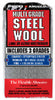 Rhodes American 0000 Grade Medium Steel Wool Pad 12 pk (Pack of 6)