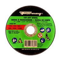 Forney 4 in. D X 5/8 in. Aluminum Oxide Metal Cut-Off Wheel 1 pc - Deal of The Week