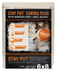 Trimaco Stay Put 6 ft. W X 8 ft. L 8 oz Canvas Drop Cloth 1 pk