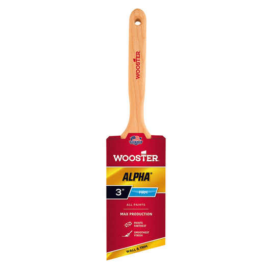 Wooster Alpha 3 in. Angle Paint Brush