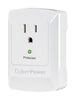 CyberPower Essential 0 ft. L 1 outlets Wall Tap White 900 J - Deal of The Week