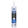 GE Supreme White Silicone Window and Door Sealant 10.1 oz (Pack of 12)