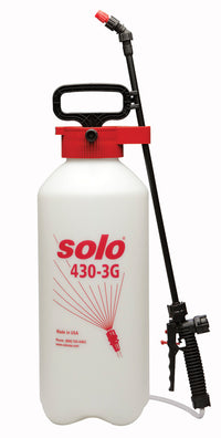 Solo Farm and Landscape Handheld Sprayer with Adjustable Nozzles Large Opening Tank 3 gal