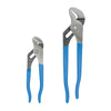 Channellock 2 pc Carbon Steel Straight Jaw Tongue and Groove Pliers Set
