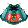 Oasis Plastic Green Large Christmas Tree Stand 1.9 gal. Capacity, 10 H ft. x 6-3/4 Dia. in. - Open Box