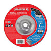 Disco de amolado de óxido de aluminio Diablo de 7 pulg. DX de 5/8 a 11 pulg., 1 pieza