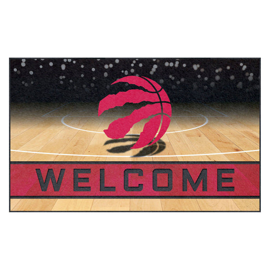 NBA - Toronto Raptors Rubber Door Mat - 18in. x 30in.