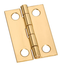 National Hardware 1-1/2 in. L Solid Brass Narrow Hinge 1 pk - Deal of The Week