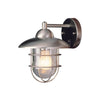 Bel Air Lighting Gull Silver Switch Incandescent Wall Lantern