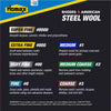 Rhodes American 1 Grade Medium Steel Wool Pad 12 pk (Pack of 6)