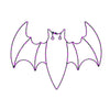 Celebrations Purple 120 ct 15 in. LED Prelit Illuminated Bat Halloween Decor (Pack of 8)