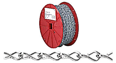 Campbell No 12 in. Single Jack Carbon Steel Chain 1/8 in. D X 100 ft. L
