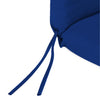 Jordan Manufacturing Blue Polyester Chair Cushion 4 in. H X 22 in. W X 44 in. L