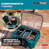 Makita 15.33 in. W X 6.38 in. H X 10.93 in. D Deep Organizer Teal
