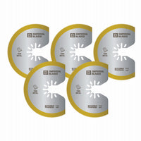 Imperial Blades One Fit 3-1/8 in. L High Speed Steel Segmented Round Metal Blade 5 pk