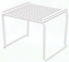 Grayline 15-1/2 in. H X 17-1/2 in. W X 17-1/2 in. L PE Coated White Stackable Shelf