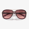 Oakley Split Time Women's Crystal Raspberry Frame Black Gradient Lens Sunglasses