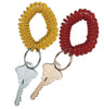 Custom Accessories Plastic Assorted Platic Coil Wrist Coil Key Chain