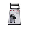 KitchenAid 6.25 in. W x 5.25 in. L Black/Silver Stainless Steel Box Grater