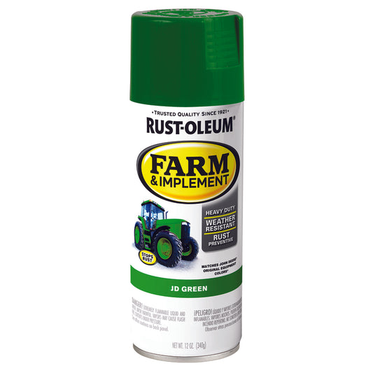 Rust-Oleum Specialty Indoor and Outdoor Gloss JD Green Farm & Implement 12 oz (Pack of 6).