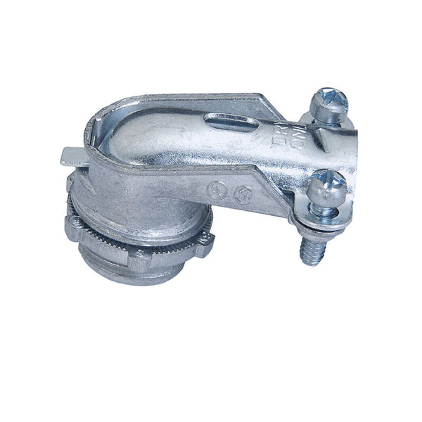 Conector de compresión de 90 grados de zinc fundido a presión ProConnex de 3/8 pulg. D de Sigma Engineered Solutions para CA, MC