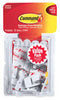 3M Command Small Plastic Hook 1-5/8 In. L 9 Pk