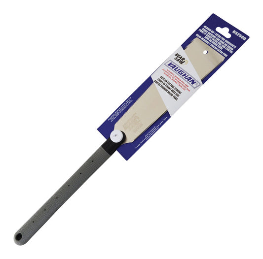 Vaughan Bear Saw 9.75 in. Carbon Steel Pull Stroke Thin Blade Double Edge Pull Saw 18 & Graduated TP