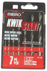 MIBRO Kwik Start High Speed Steel Drill Bit Set 7 pc