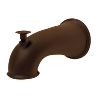 Danco Oil Rubbed Bronze Metal Pull Up Diverter Universal Tub Spout 6 L x 3 H x 3 W in.