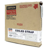 Simpson Strong-Tie 10.44 in. H X 2.19 in. W 16 Ga. Galvanized Steel Coiled Strap