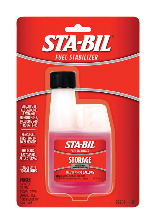 Sta-Bil Gasoline Fuel Stabilizer 4 oz