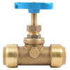 Sharkbite 3/4 Ptc  Brass Stop And Waste Valve