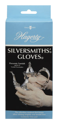 Hagerty No Scent Silversmiths' Gloves 1 pair Cloth - Open Box