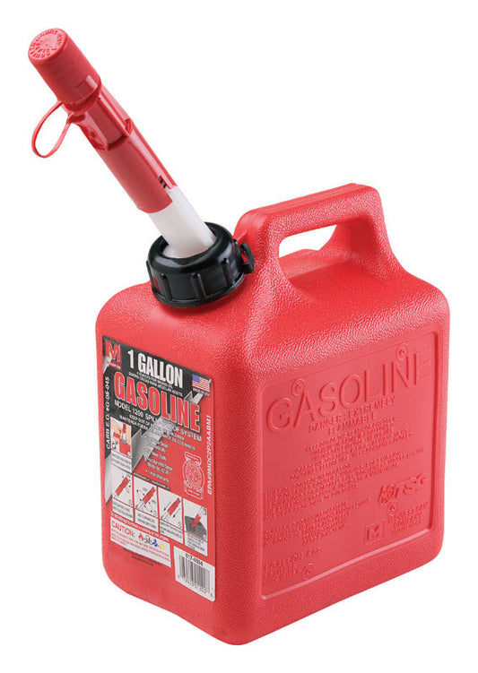 Midwest Can Plastic Gas Can 1 gal. (Pack of 12)