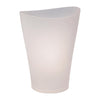 Rubbermaid Spa Works 9 qt. Clear Vanity Wastebasket (Pack of 6)