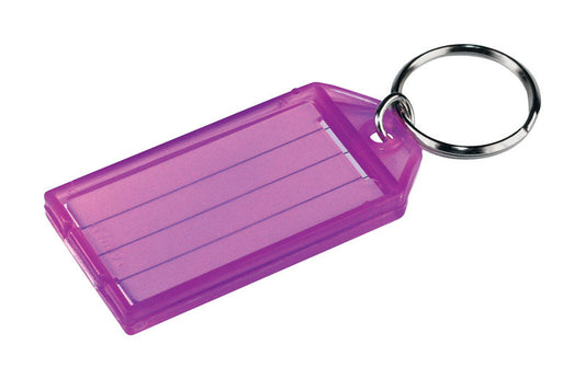 Hillman Plastic Assorted ID Key Tag (Pack of 12).