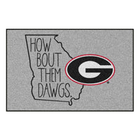 University of Georgia Southern Style Rug - 19in. x 30in.