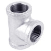 BK Products 3/8 in. FPT  x 3/8 in. Dia. FPT Galvanized Malleable Iron Tee