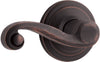 Kwikset Signature Series Lido Venetian Bronze Bed and Bath Lever Right or Left Handed
