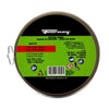 Forney 4-1/2 in. D X 7/8 in. Aluminum Oxide Metal Cutting Wheel 5 pk