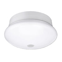 ETI 3.58 in. H X 7 in. W X 7 in. L White LED Ceiling Spin Light